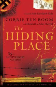 The Hiding Place - book cover - by Corrie Ten Boom
