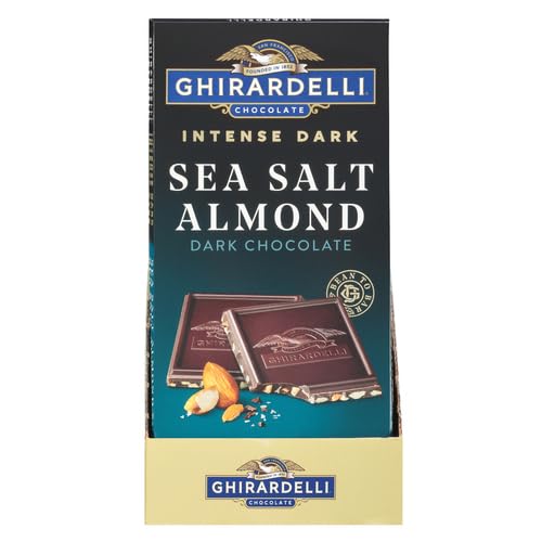 Ghirardelli Intense Dark Chocolate Sea Salt and Almond Bar