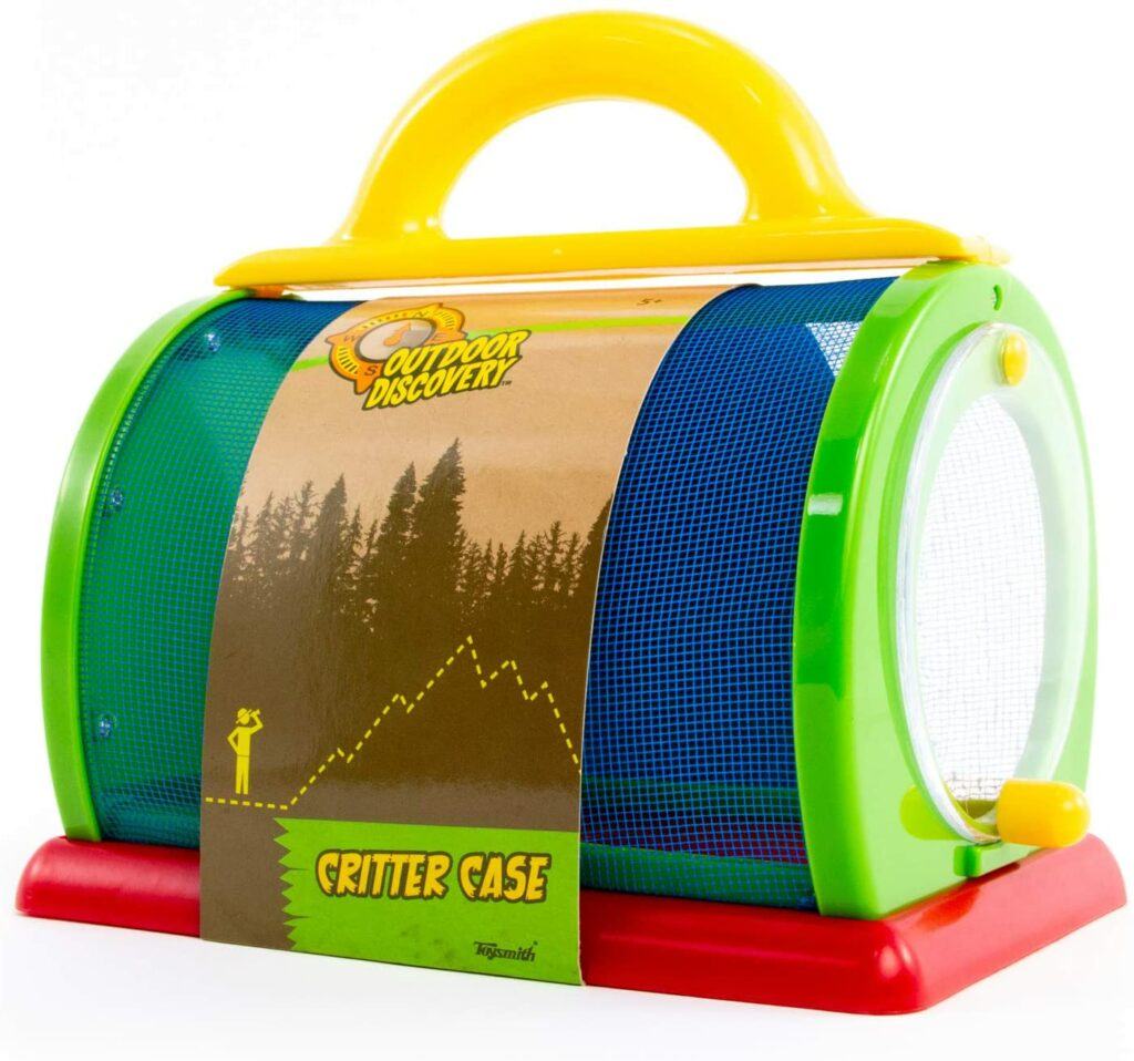 The Backyard Exploration Critter Case - available on Amazon - plastic container to capture and view little critters like bugs and frogs