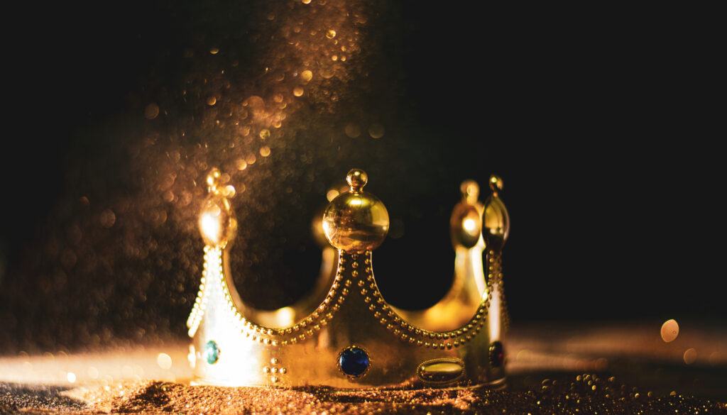 a golden crown signifying authority - photo by Boonpong - Dreamstime