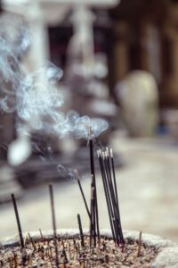 incense smokes - photo by Milada