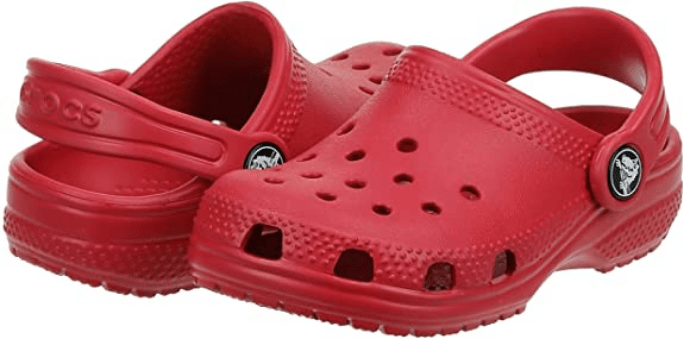 Crocs Classic Clogs in dark red