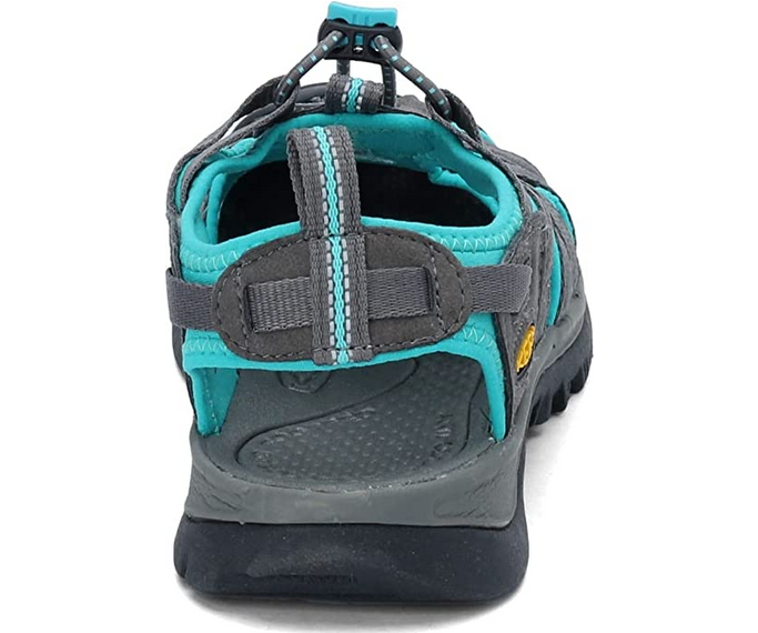 Rear View of Keen Women's Whisper Closed Toe Water Sandal - useful heel tab!