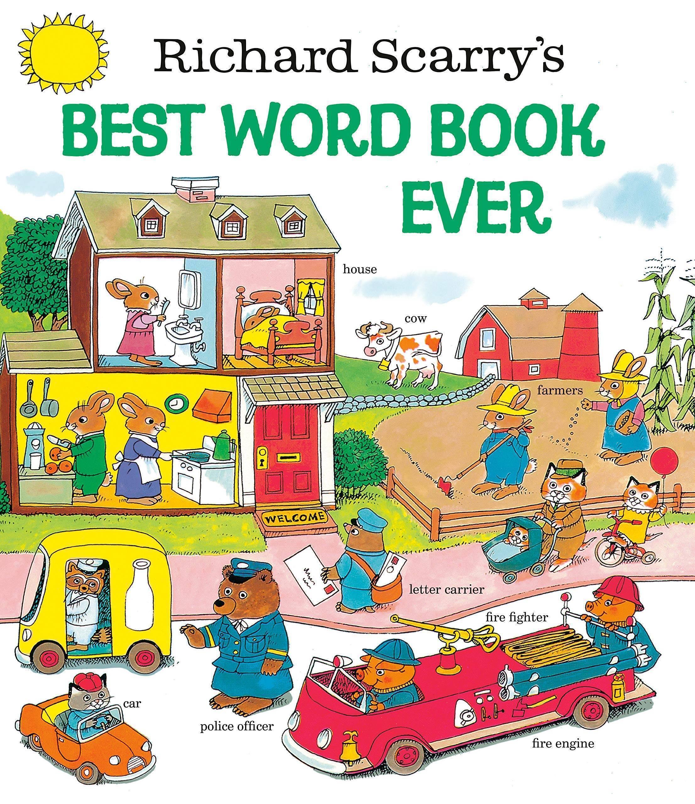 Rekindle Childhood Memories with Richard Scarry's "Best Word Book Ever"