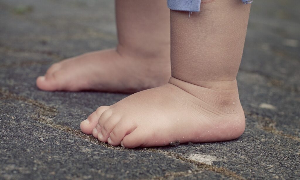 Bare Baby Feet - Cute and Chubby - Being a Child of God