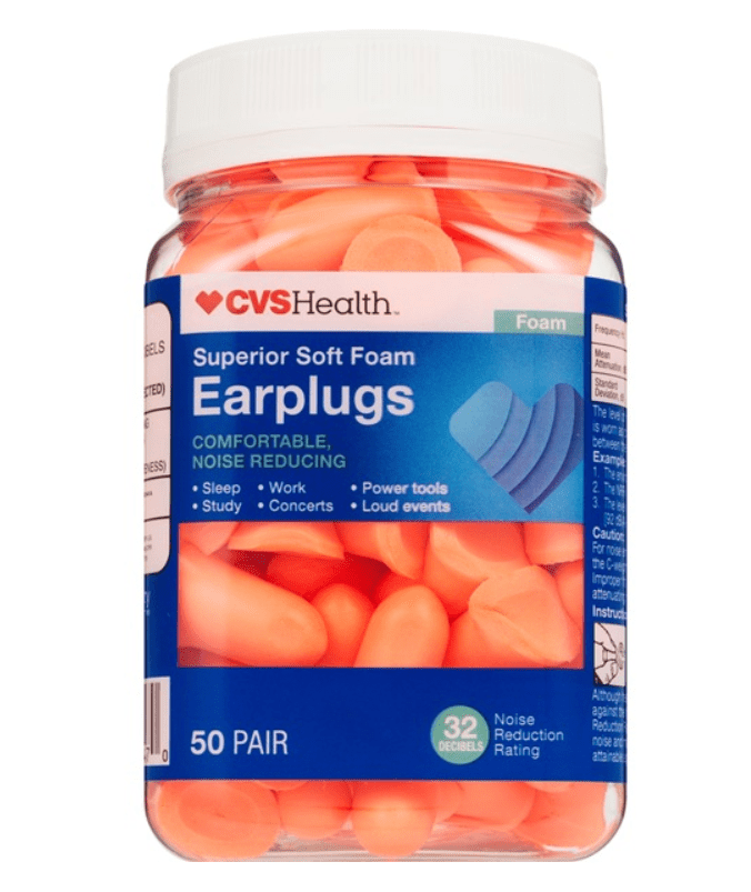 When Life is Too Noisy, Consider these CVS Orange Earplugs to Lower the Volume