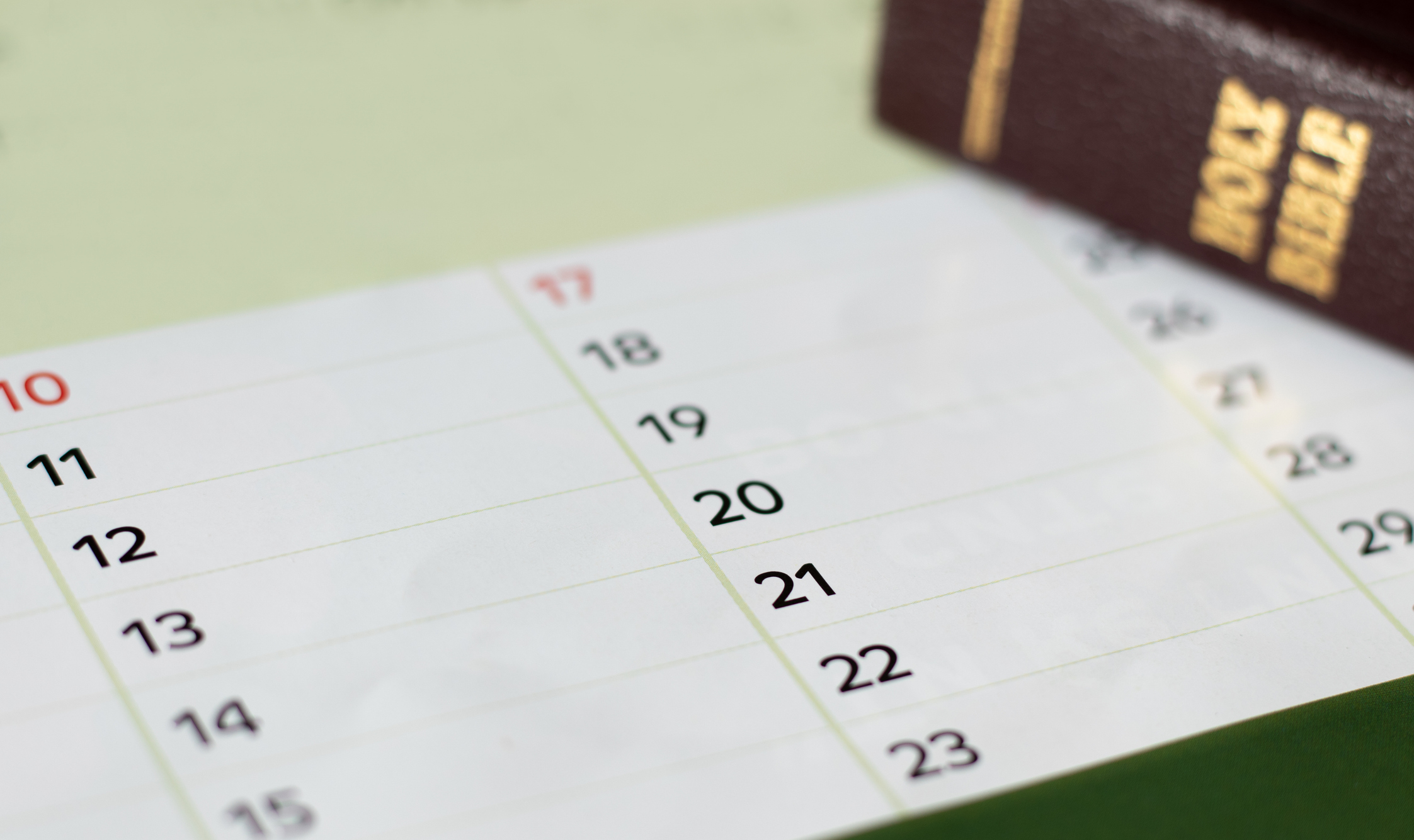 Put God First in Your Schedule - iStock