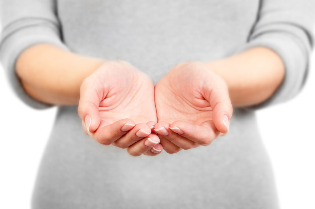 Woman Holding Her Plans and Dreams Lightly - Trusting God