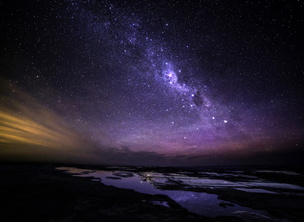 Great Ocean Road at Night with Milky Way iStock-498309616