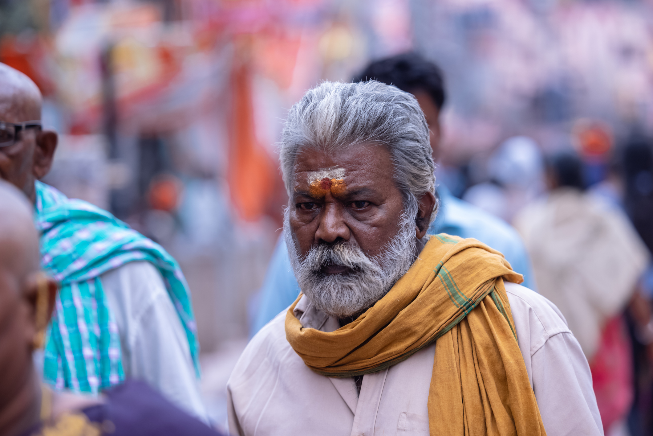 Brahmin Man in Traditional Dress, India