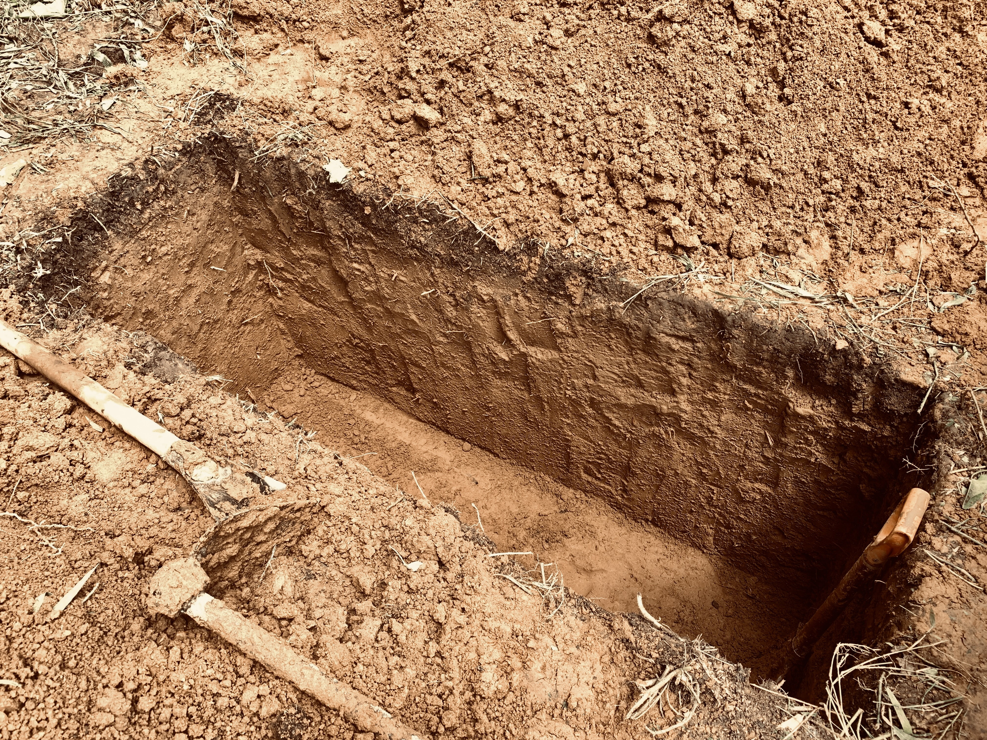 Freshly Dug Grave